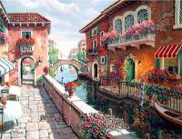 Репродукция картины День в Венеции художник импрессионист Боб Пейман