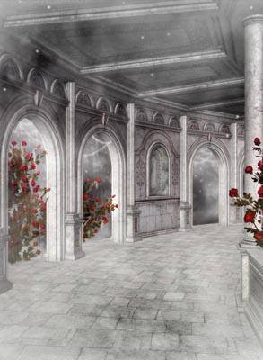 Галерея фэнтези цветы и пространство