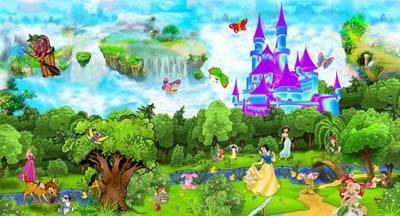 Волшебный ручей и сказочный замок