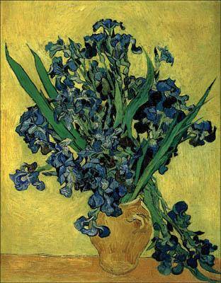 Vincent Van Gogh картина Ирисы