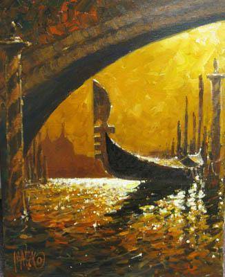 Картина Венеция живопись импрессионизма