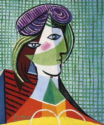 Pablo Picasso картина Голова женщины, работа 1936 года, сюрреалистический период творчества