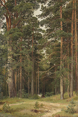 Шишкин Иван картина Летний день Мерикюль работа 1895 года